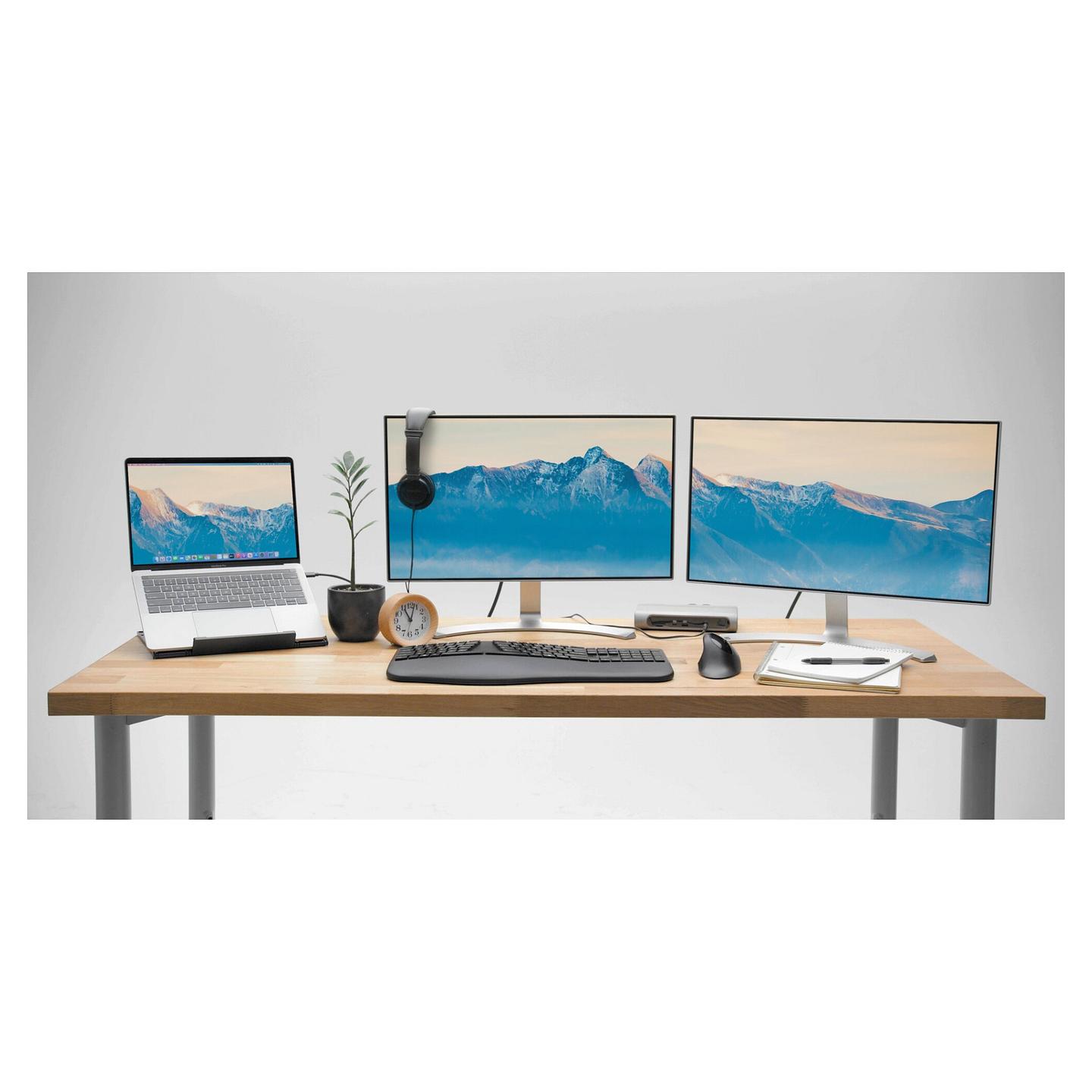 Kufje me kabllo Kensington K97457WW / USB-C / 40 mm / Noise-Cancelling Mic - Zezë - 13