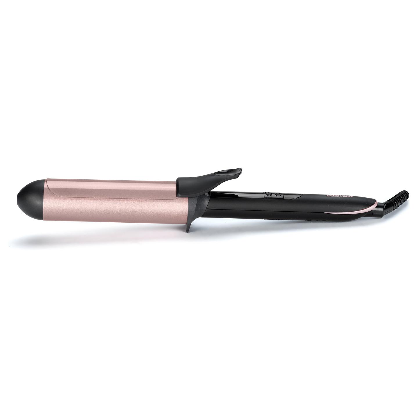 Stilues për Flokë BaByliss C453E / 38 mm / Kuarc-Qeramikë / 6 Temperatura / 160–210°C / Fikje Automatike – Zezë/Rozë - 5