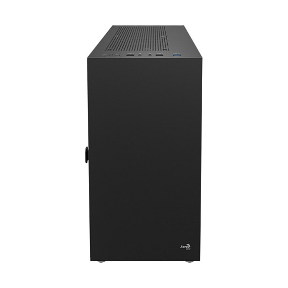 Kasë PC Aerocool CS111 / Mini Tower / Micro-ATX + Mini-ITX / 1x 120mm Rear Fan / 2.5"/3.5" HDD - Zezë - 2