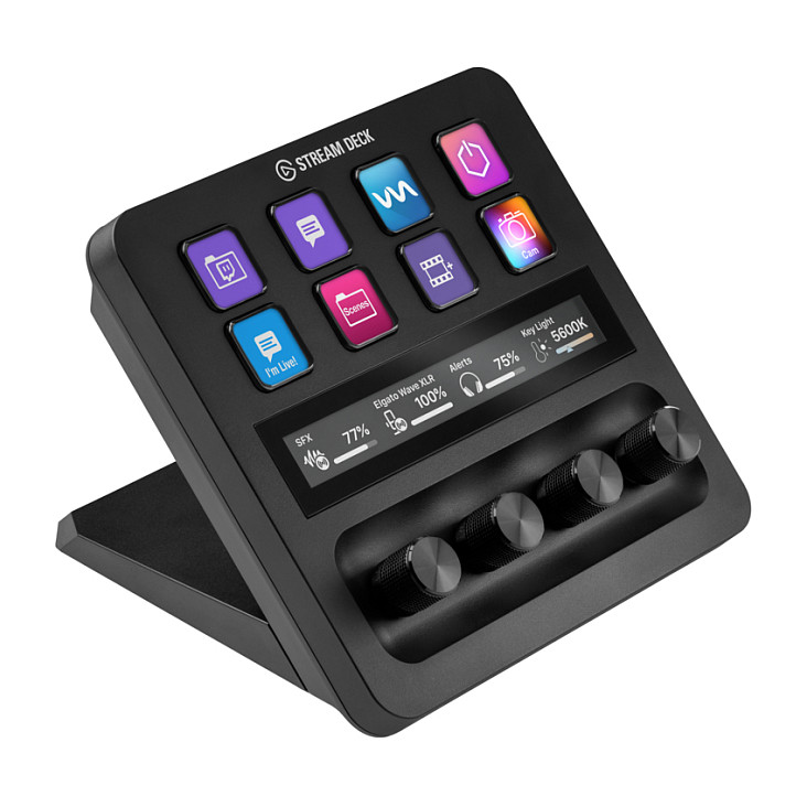 Kontroller Elgato Stream Deck + / 8 Taste / LCD Touch Strip - Zezë - 2