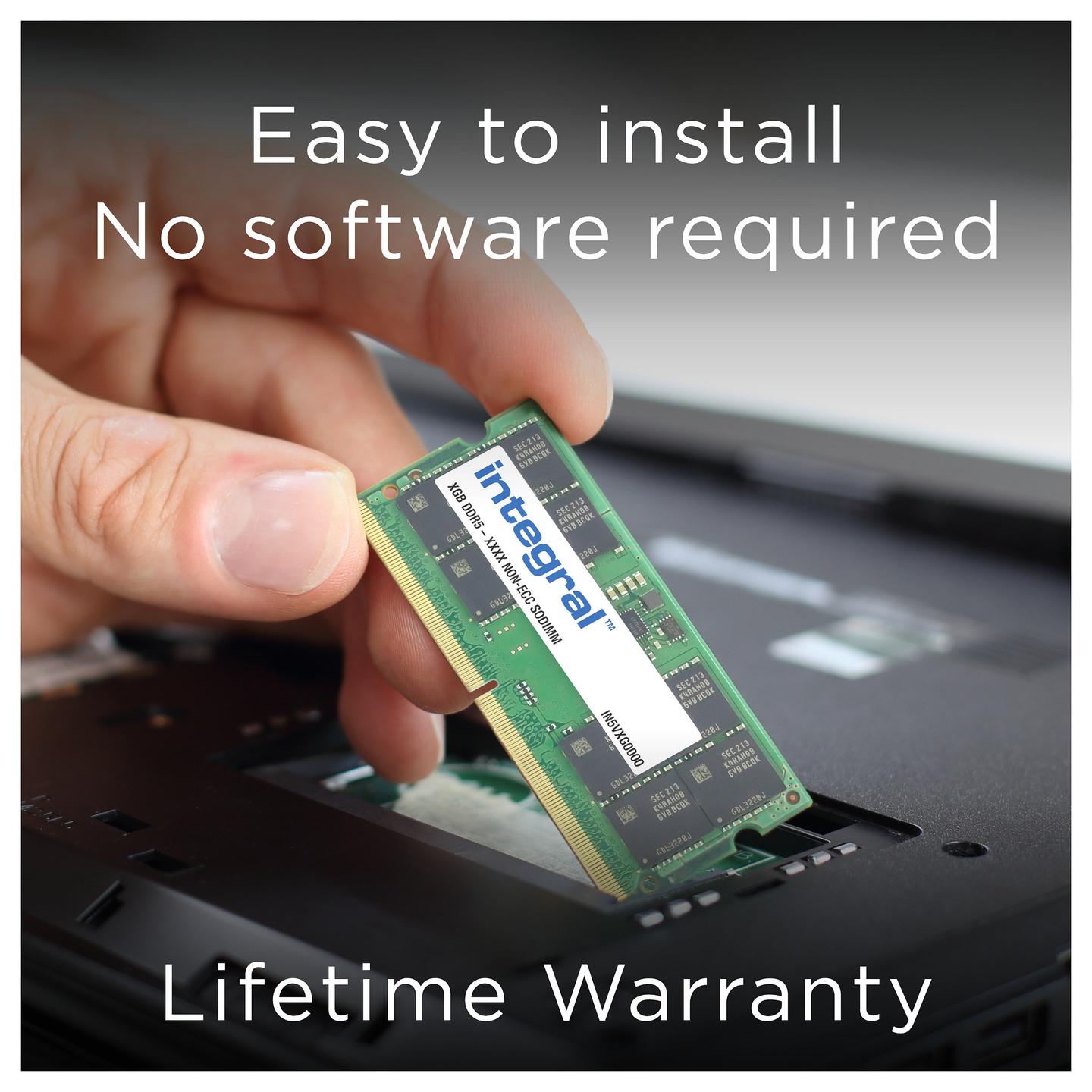 RAM Memorie DDR5 Integral SODIMM 8GB 4800Mhz CL40 - 6