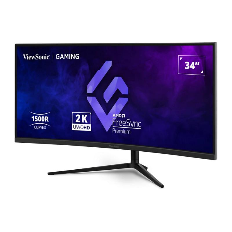 Monitor Gaming ViewSonic VX3418C-2K, 34", UWQHD VA Curved, 180Hz, 1ms, HDR10, HDMI + DisplayPort - Zezë - 4