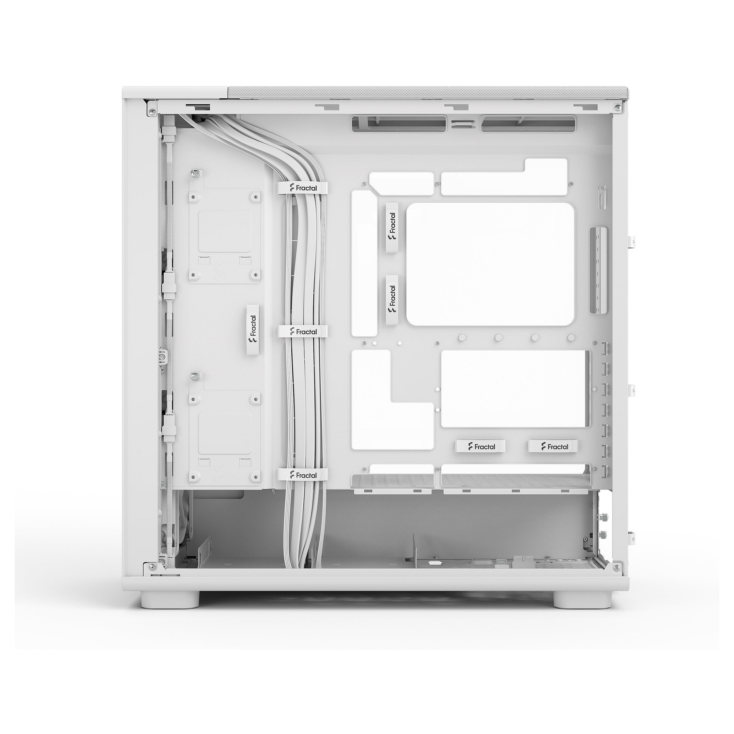 Kasë PC Fractal Design Epoch XL / Mid Tower / E-ATX + ATX / 3x 140mm Fan / Tempered Glass - Bardhë - 14