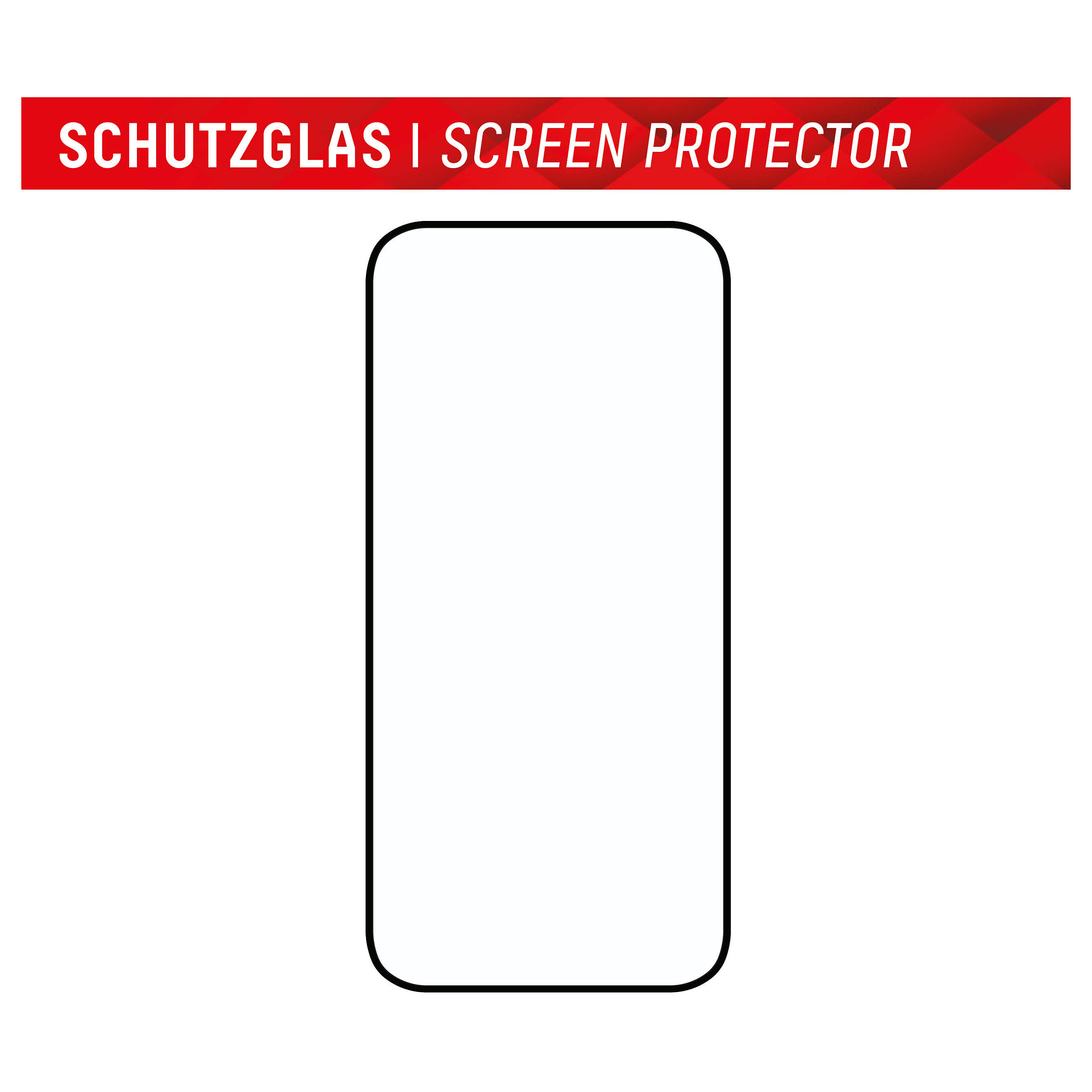 Mbrojtëse për ekran Displex 01842 / iPhone 15 / iPhone 15 Pro / Xham i Temperuar 10H – Transparente - 8