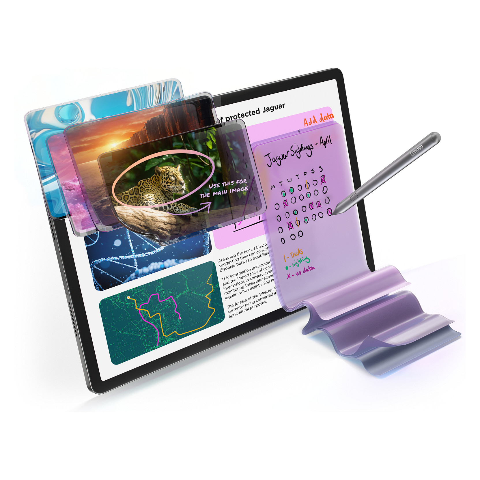 Tablet Lenovo Idea Tab Pro / 12.7" / 8GB / 256GB / Wi-Fi - Gri - 15