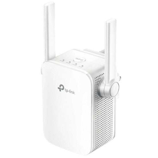 TP-Link RE205, Wi-Fi Range Extender, AC750, Dual-Band, 300Mbps + 433Mbps, 10/100Mbps RJ45, 2 Antena – E Bardhë
