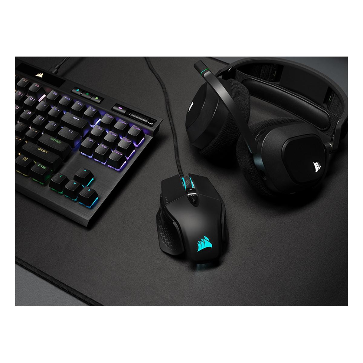 Maus Gaming Corsair M65 RGB ULTRA / MARKSMAN / 26.000 DPI / 8.000Hz / 8 Butona / USB / RGB - Zezë - 10