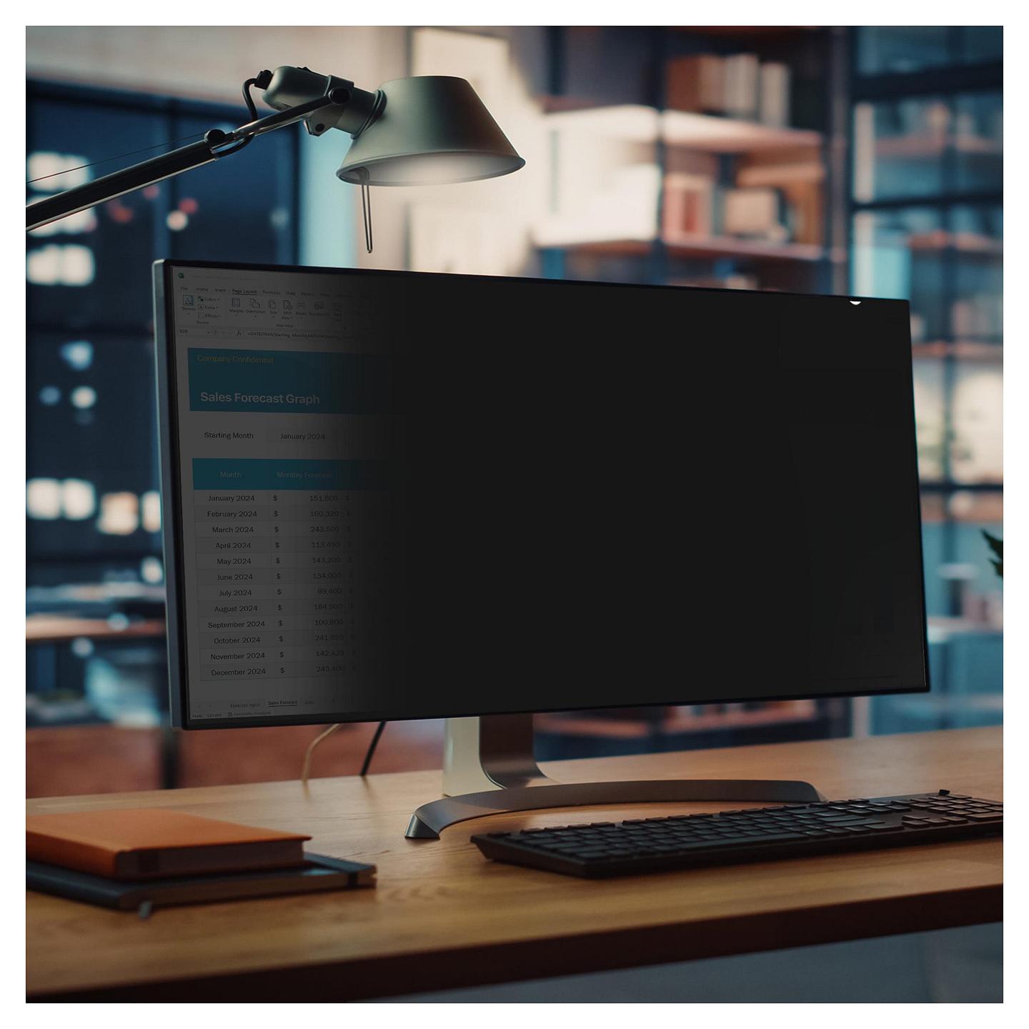 Filtër Privatësie StarTech.com 34C29-PRIVACY-SCREEN, Dell P3424WE, 34", Curved UltraWide, 21:9, ±30° - Zezë - 5