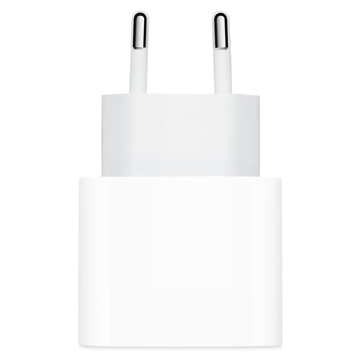 Adapter Apple MUVV3ZM/A 20W USB-C Adapter Karikimi – White - 2