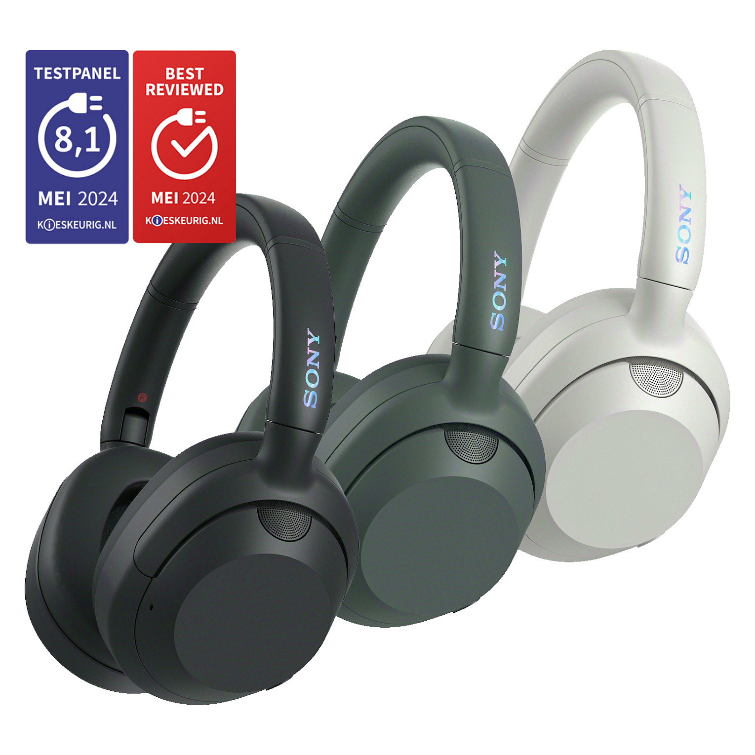 Kufje pa kabllo SONY WH-ULT900N / Bluetooth 5.2 / 40mm / ANC / DSEE / 360 Reality Audio / Mikrofon - Bardhë - 13