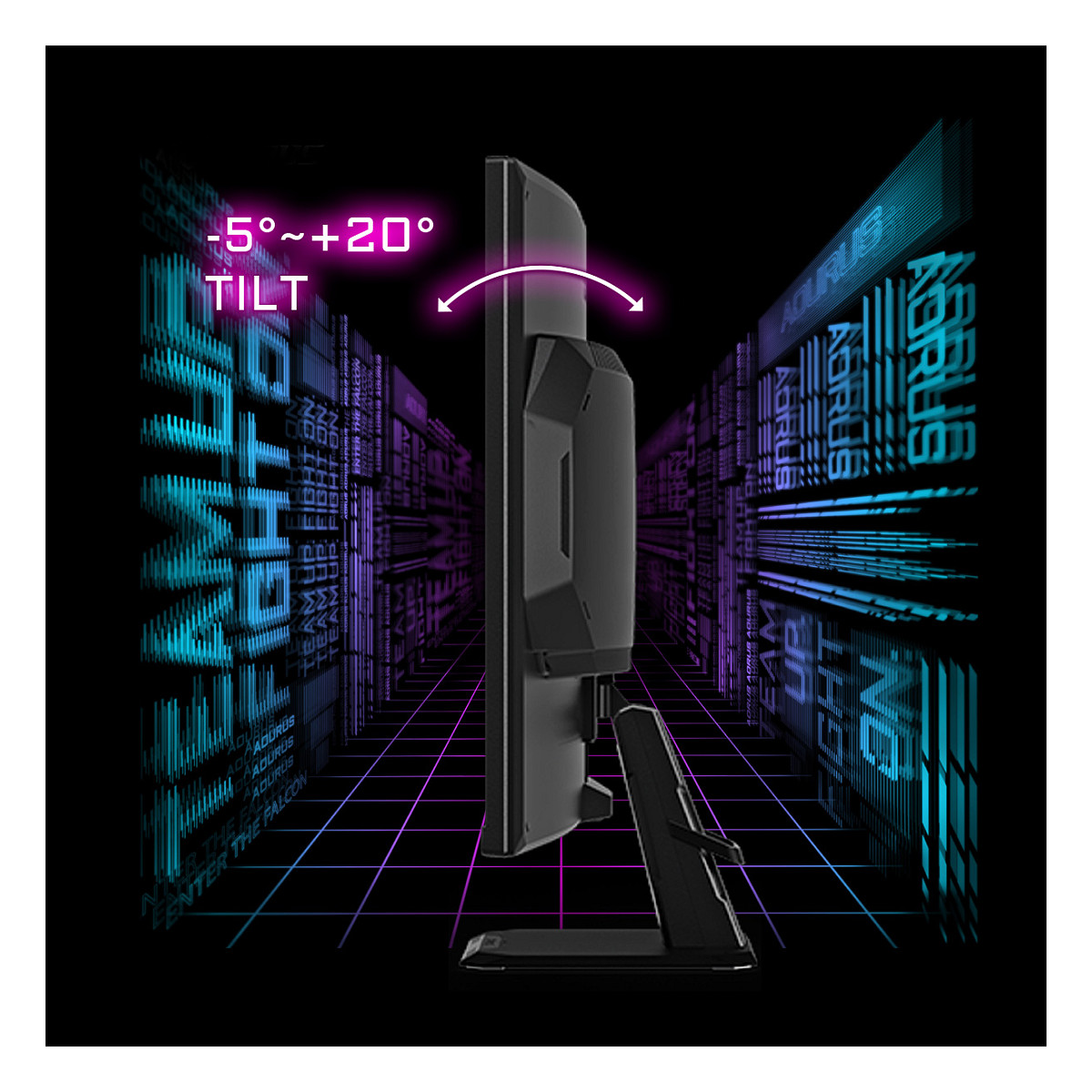 Monitor Gaming Gigabyte GS27QCA / 27" / QHD VA Curved / 180Hz / 1ms / HDMI+DisplayPort - Zezë - 11