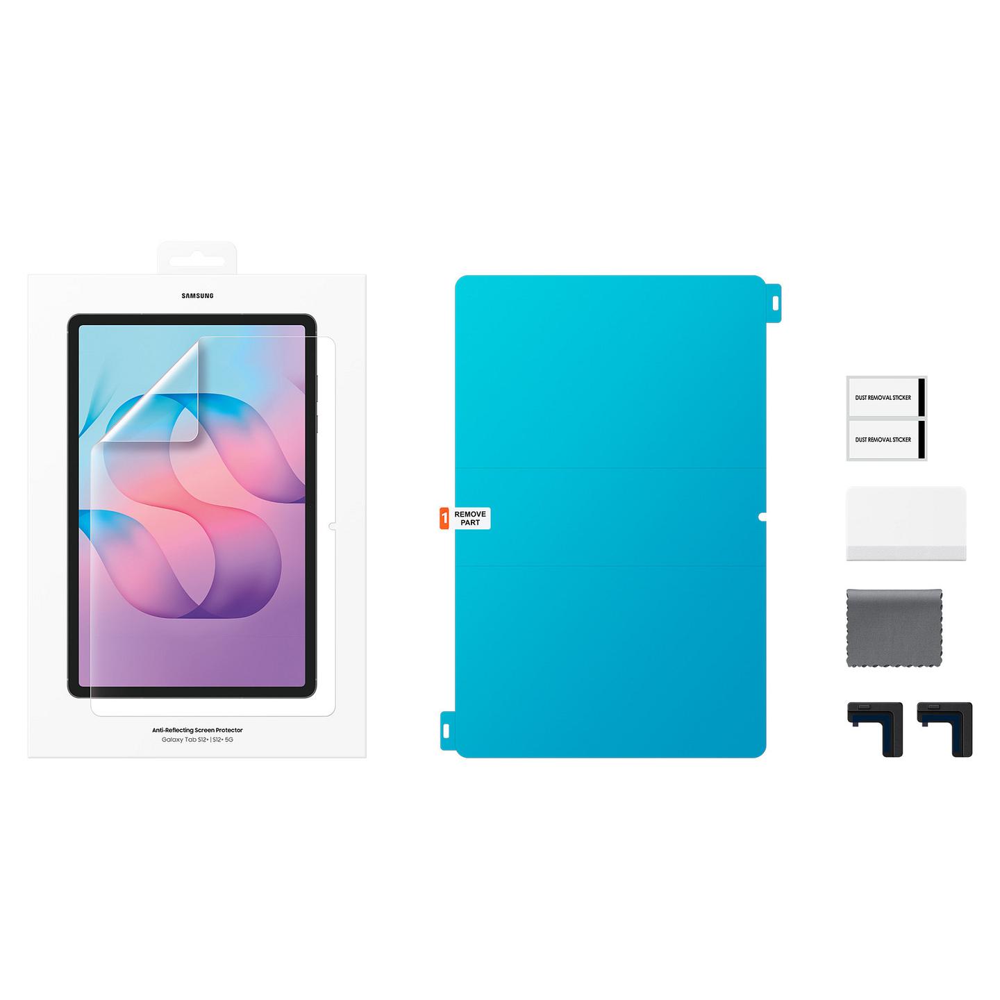 Mbrojtëse për Ekran Samsung Anti-Reflecting për Galaxy Tab S12+ - Transparente - 3
