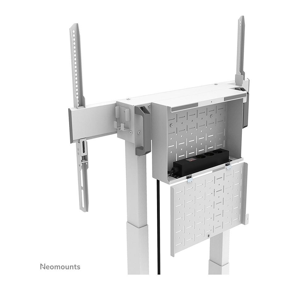 Mbajtëse për TV Neomounts FL55-875WH1 , 55–100" , deri 110kg , me rrota , lartësi motorike e rregullueshme , VESA 100x100–800x600 - Bardhë - 6