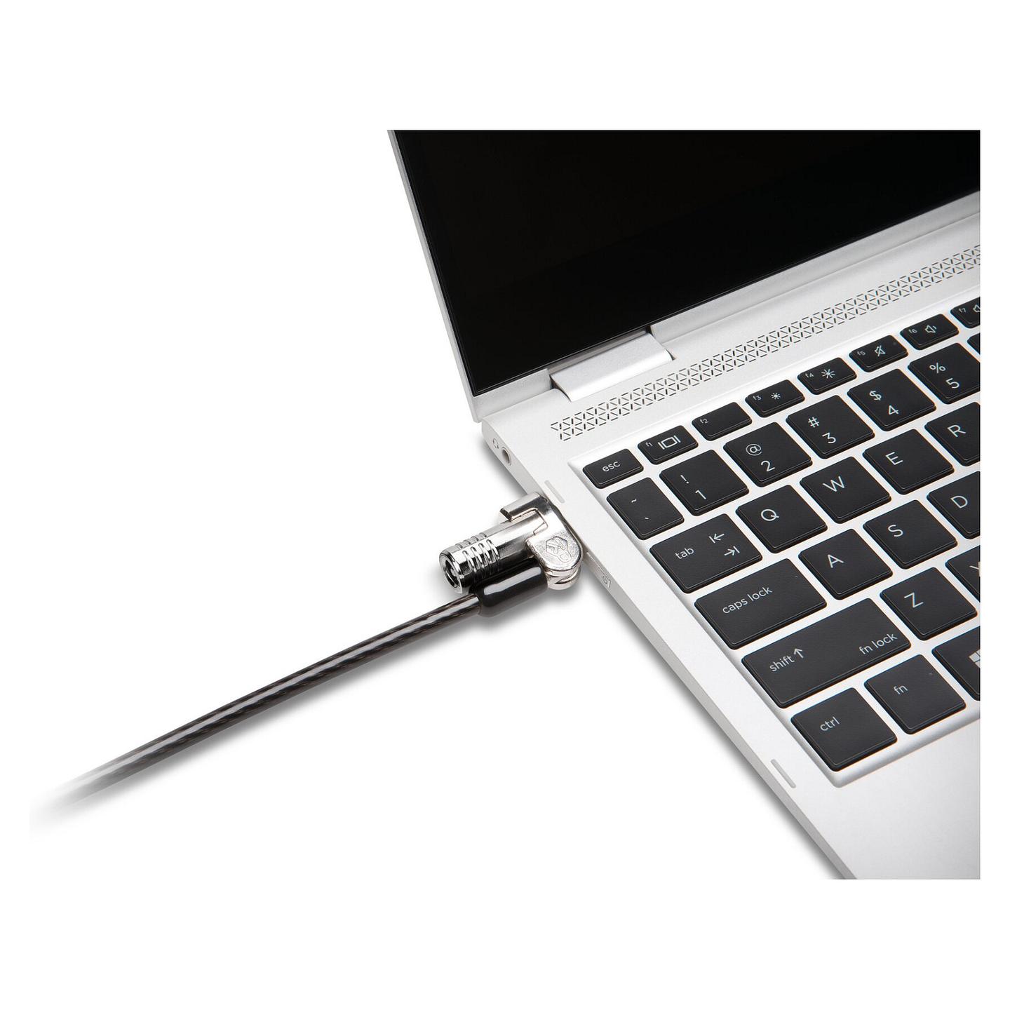 Bravë Sigurie për Laptop Kensington NanoSaver K64444WW, Kabllo 1.8m, Nano Security Slot, Kokë 10mm, Me Çelës - Zezë - 6