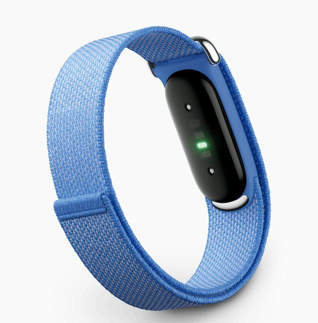 Google Fitbit Air – Fitness Tracker pa Ekran, Bluetooth 5.0 LE, Monitorim Pulsi/SpO₂/Gjumi, 5 ATM, Deri 7 Ditë, Blu - 4