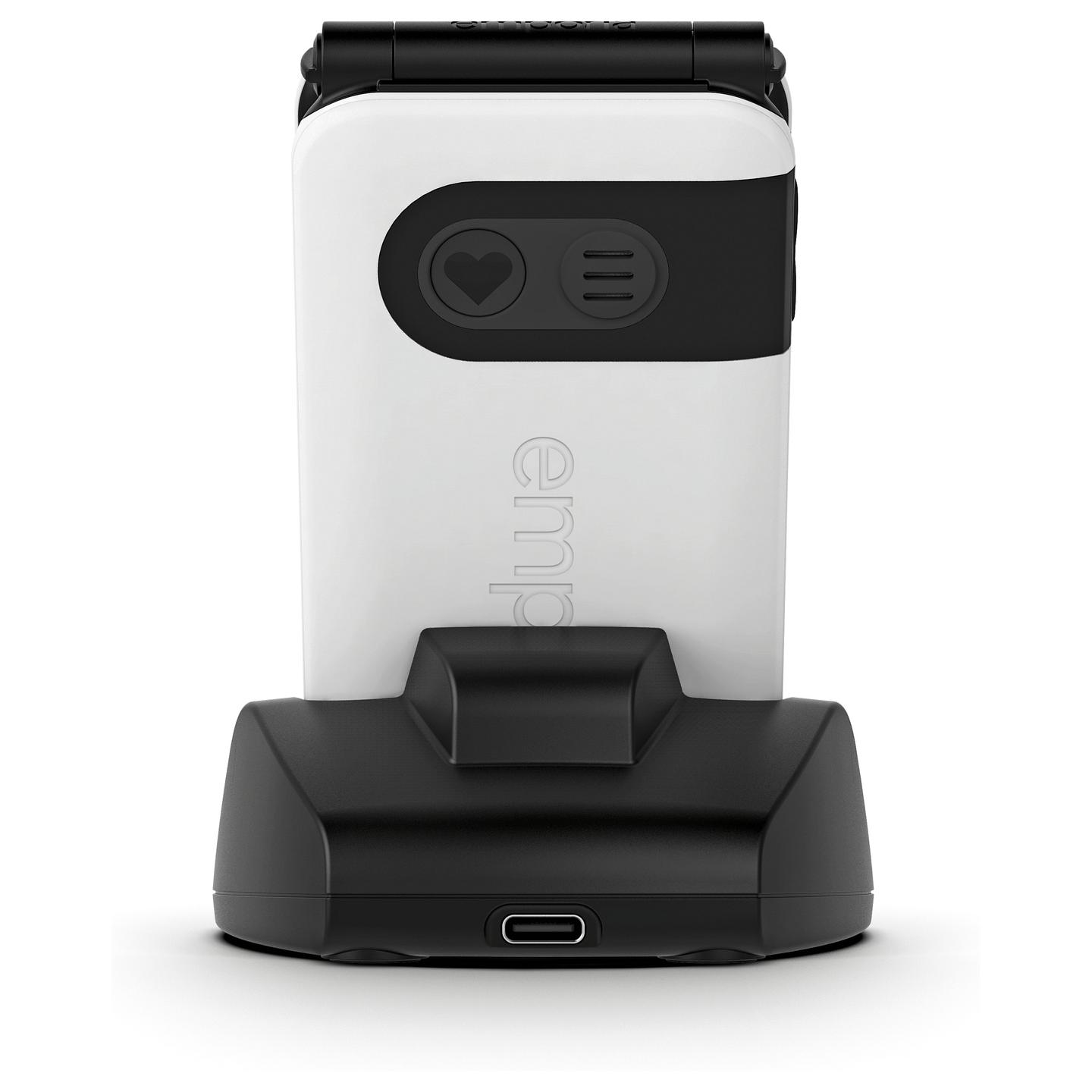 Telefon Emporia SIMPLICITYglam V3 / 2.8" / 2G / Bluetooth 3.0 / 32 MB RAM / 64 MB / USB-C / 1300 mAh - Bardhë - 11