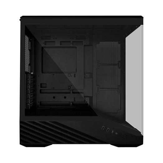 Kasë Lian Li Vector V100, Mid-Tower, E-ATX, ATX, Micro-ATX, Mini-ITX, 4x120mm ARGB, USB Type-C - Zezë - 4