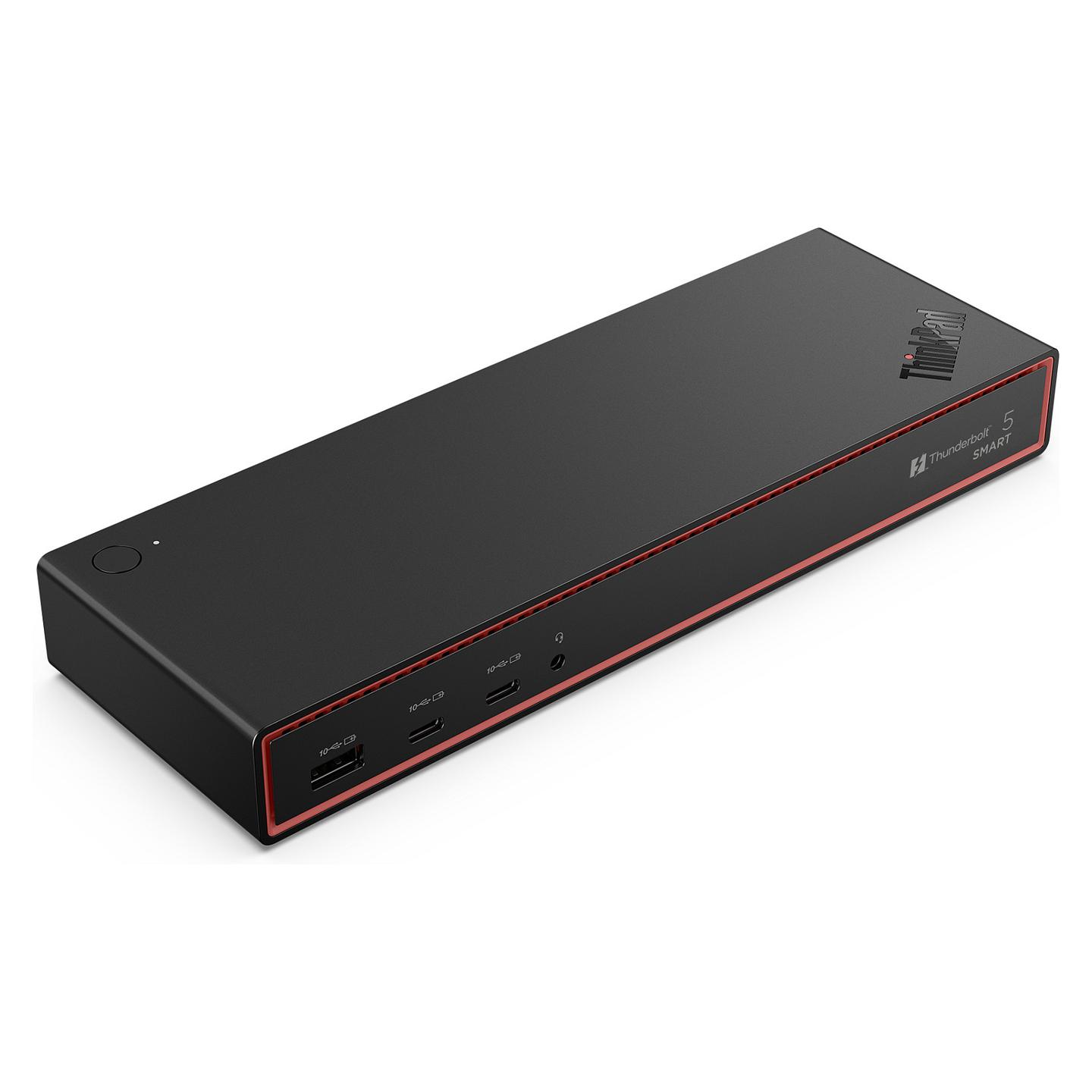 Docking Station Lenovo ThinkPad Thunderbolt 5 Smart Dock 7500 / 2x Thunderbolt 5 / 2x USB-C 3.2 Gen 2 / 3x USB-A 3.2 Gen 2 / 2x DP 2.1 / HDMI 2.1 / 2.5GbE / 180W PD / 265W – Zezë - 3
