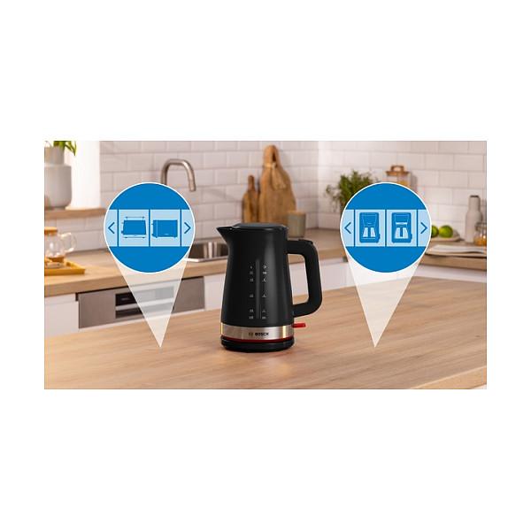 Çajnik Elektrik Bosch MyMoment TWK4M223, 1.7L, 2400W, 360° – Zezë - 7