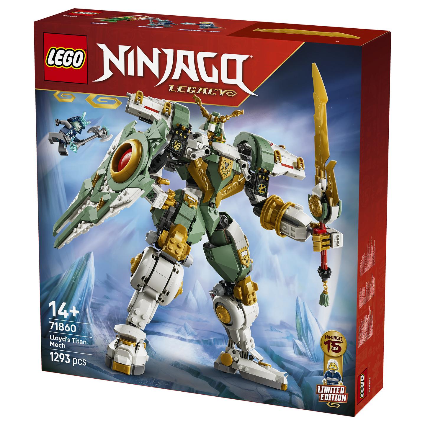 LEGO NINJAGO Lloyd's Titan Mech 15th Anniversary 71860 - 8