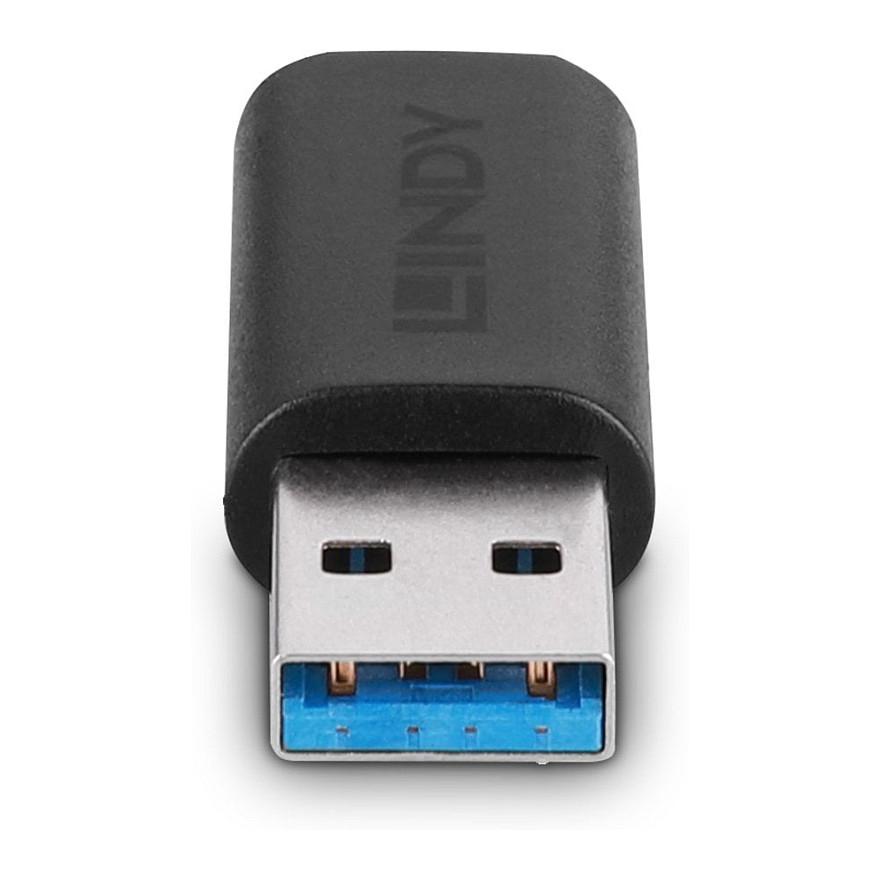 Adapter USB Lindy 41904 / USB-A në USB-C / USB 3.2 Gen 2 / 10 Gbit/s - 4