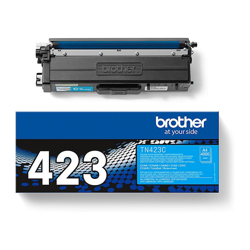 Toner Brother TN-423C, 4,000 faqe - Blu - 4