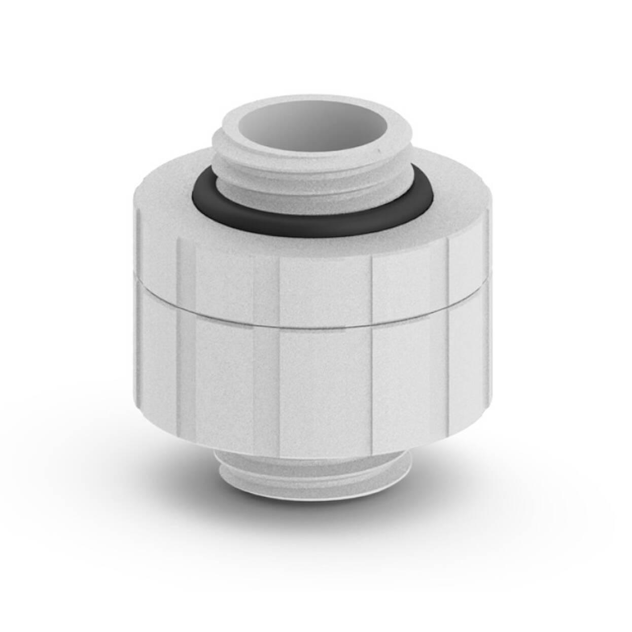 Adapter për Ftohje Bitspower Artemis, G1/4" Mashkull në G1/4" Mashkull, Rrotullues - Argjend