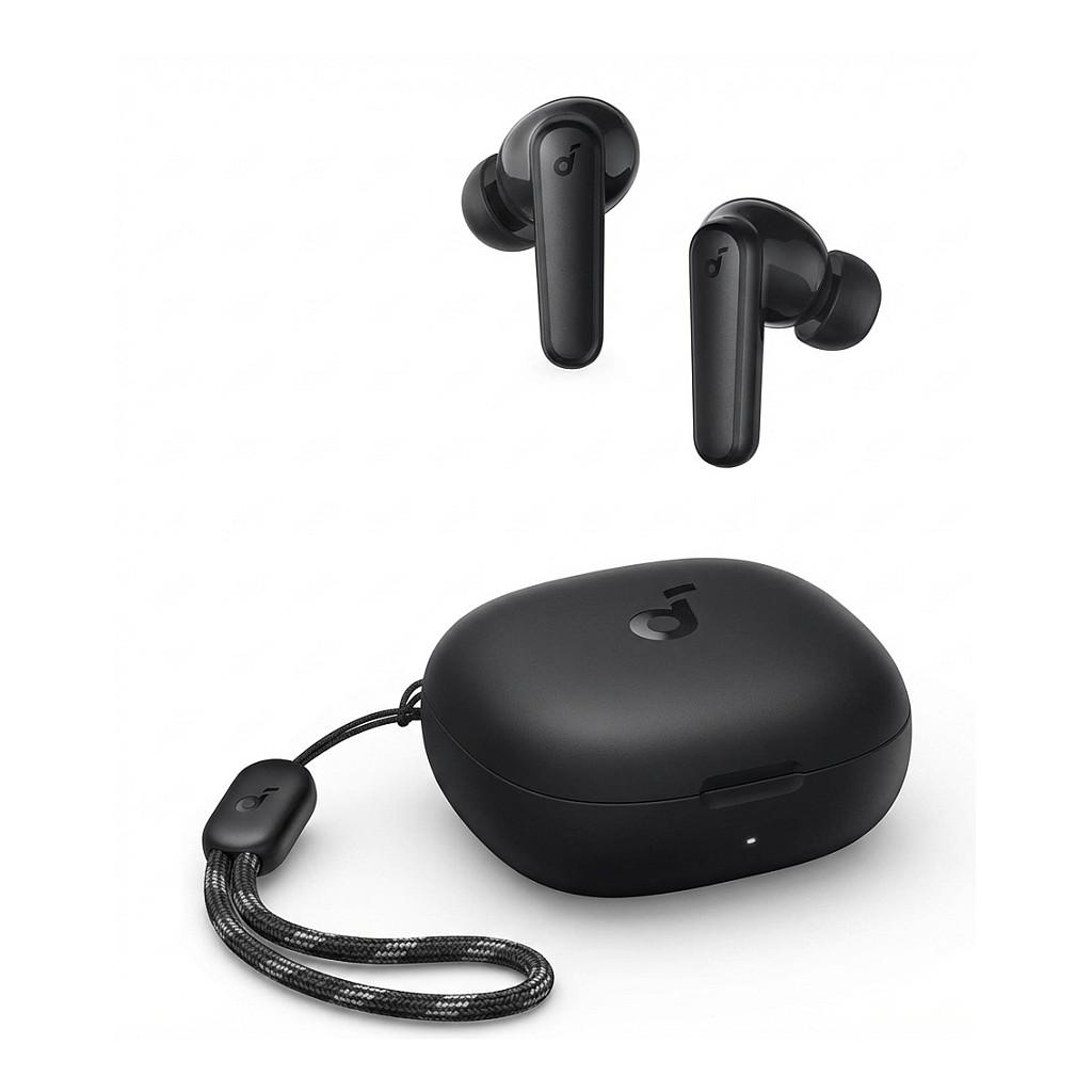 Kufje pa kabllo Soundcore Liberty 4 NC / Bluetooth 5.3 / ANC / 11mm / 50 orë / IPX4 - Zezë - 3