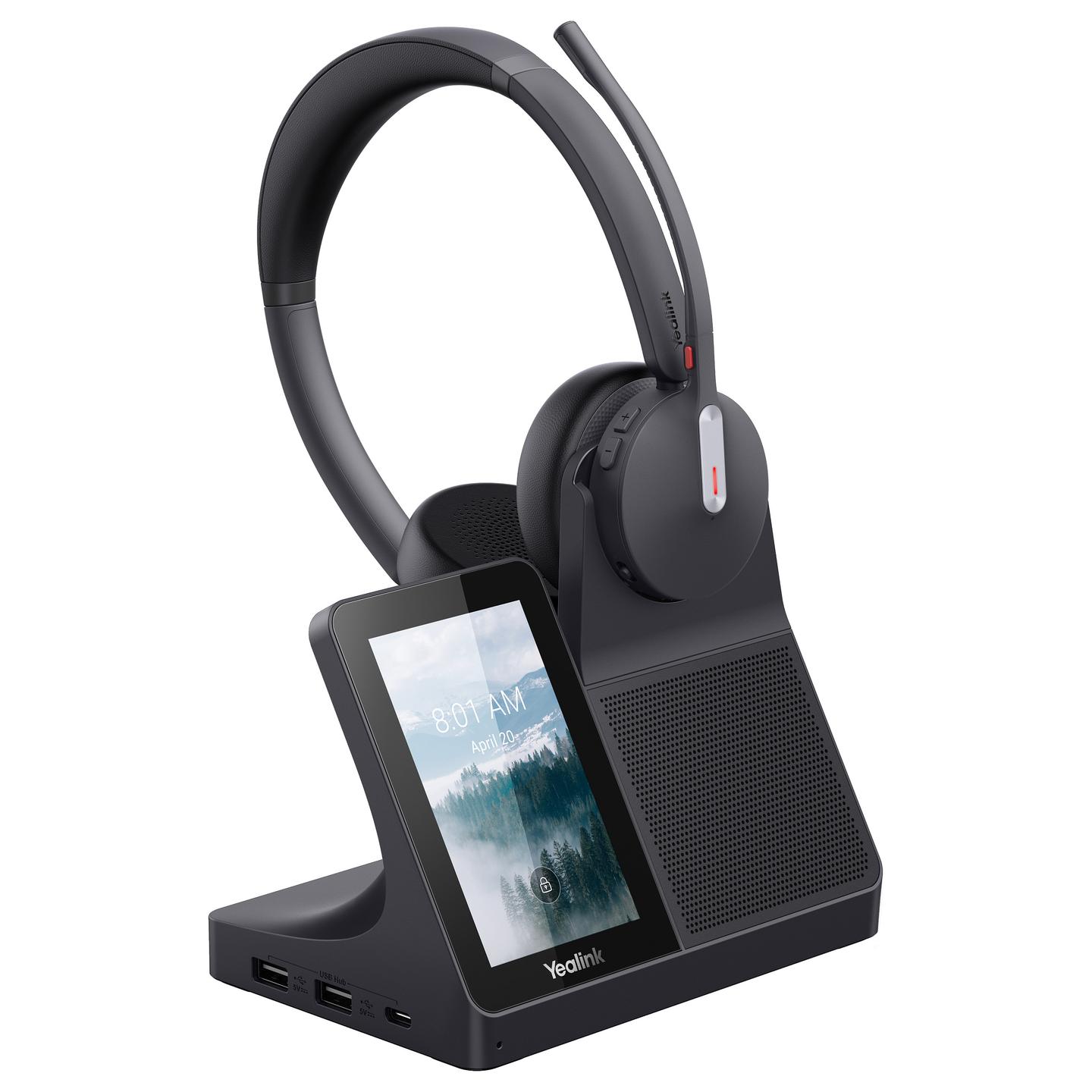 Aksesor për kufje Yealink BH70/WH64 / Charging Stand - Zezë - 2