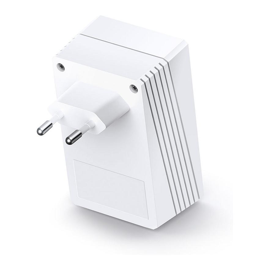 Power-LAN TP-Link TL-WPA4220, 500Mbps, HomePlug AV, Wi-Fi 4 300Mbps, 2× Fast Ethernet 10/100Mbps, 2.4GHz, 128-bit AES - Bardhë - 3