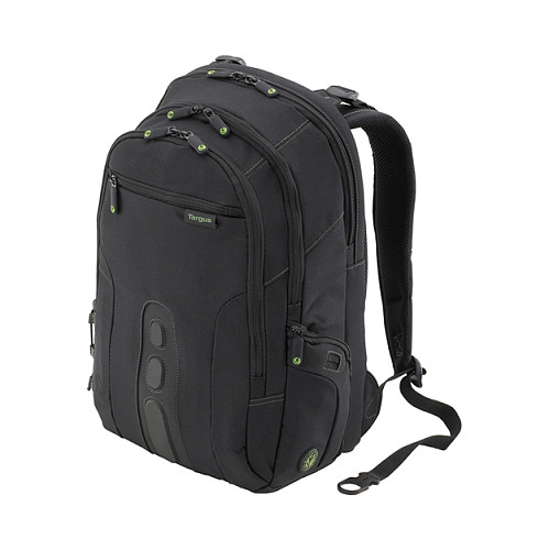 Çantë për laptop Targus EcoSpruce TBB013EU / Backpack / 15.6" / 100% Recycled PET / Water-Resistant Base / Key Clip / Pen Holder / Business Card Holder / Water Bottle Pocket - Zezë - 13