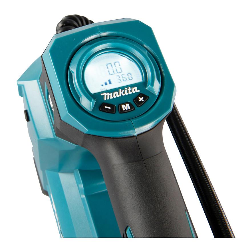 Pompë Ajri Makita DMP181Z, 18V, 11.1bar, 22L/min, Matës Digjital - Blu/Zezë - 11