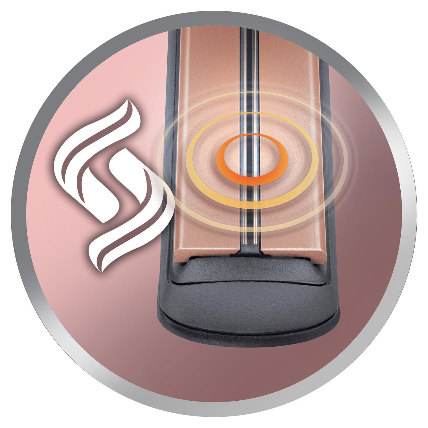 Drejtuese për Flokë Remington Keratin Protect S8598 / Sensor Inteligjent / 5 Temperatura / 150–230°C – Gri/Rozë - 11