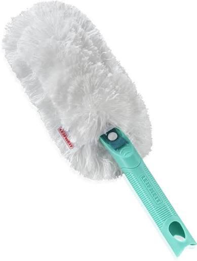 Fshesë Dore LEIFHEIT SUPERDUSTER / Mikrofibër 360° / 12 cm / Click-System - Bardhë/Gjelbër - 2