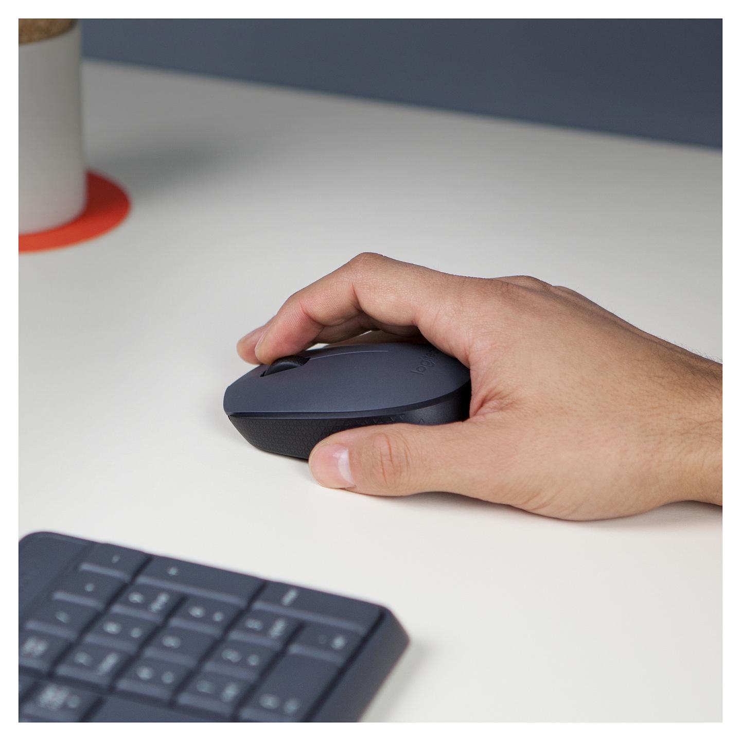 Maus pa kabllo Logitech M170 / Optik / 1000 DPI / 3 Butona / 2.4 GHz - Hiri - 5