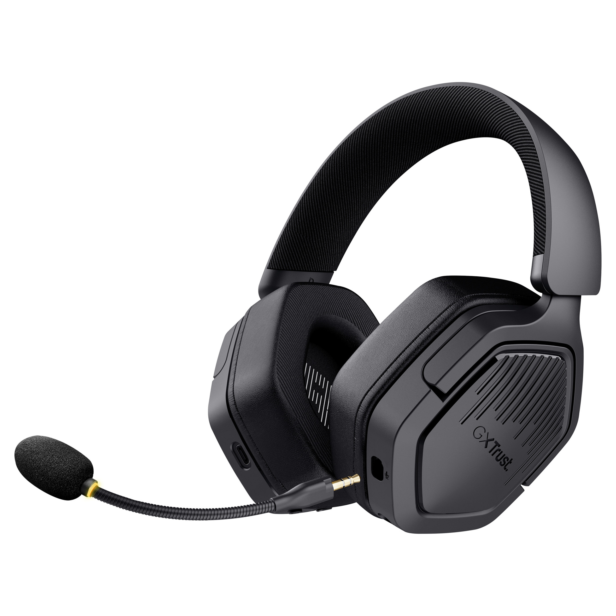 Kufje Gaming Trust GXT 493 Carus / Wireless / Over-Ear / 50 mm / 70 orë / Mikrofon – Zezë - 5