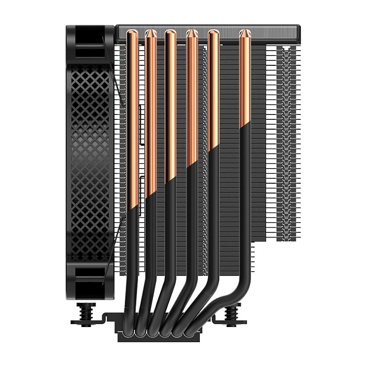 Ftohës për Procesor Jonsbo HX6250 / 140mm PWM Fan / 400–1200 RPM – Zezë - 9