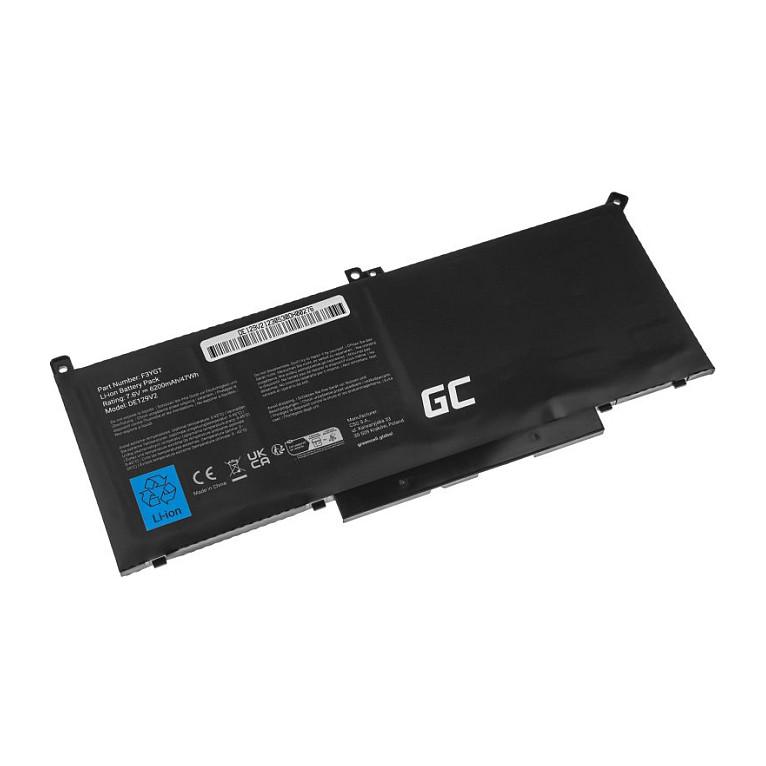 Bateri Green Cell DE129V2, 5800mAh, 7.6V, për Dell Latitude - Zezë - 2