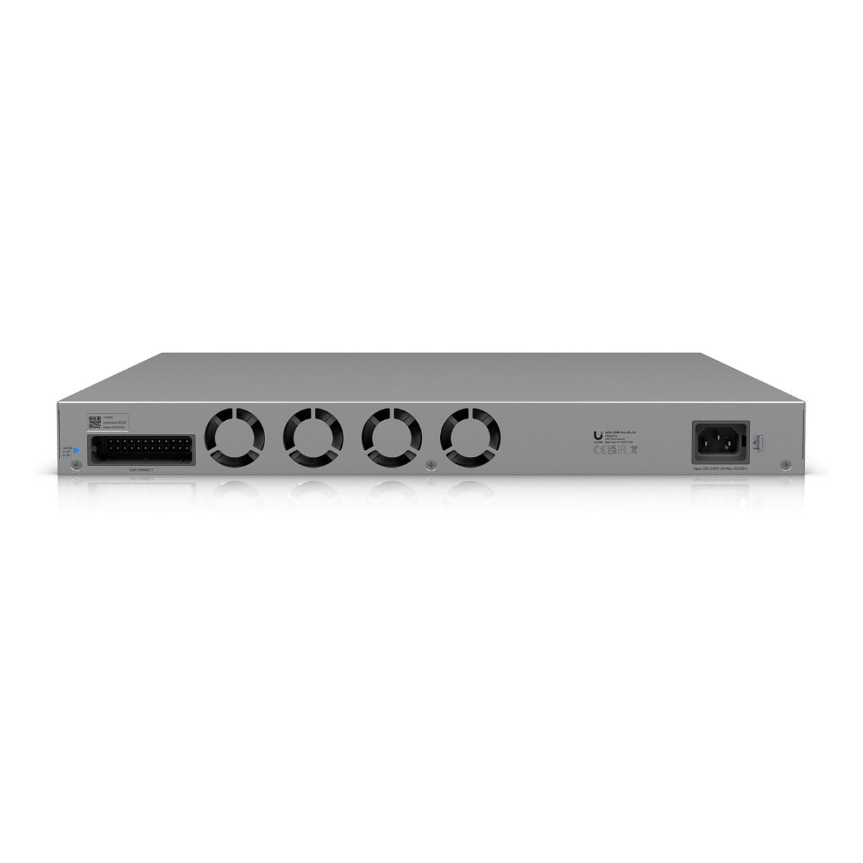 Switch Ubiquiti UniFi Pro XG 24, 16x 10GbE RJ45, 8x 2.5GbE RJ45, 2x SFP28 25Gbps, Layer 3, 460Gbps, Rack 1U - Hiri - 6
