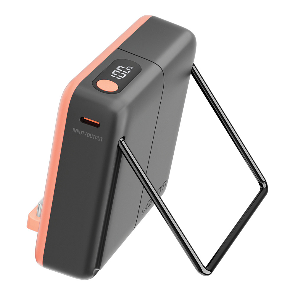 Powerbank Venom VS4957 / Nintendo Switch 2 / 20000mAh / Kickstand / LED - Zezë/Portokalli - 2