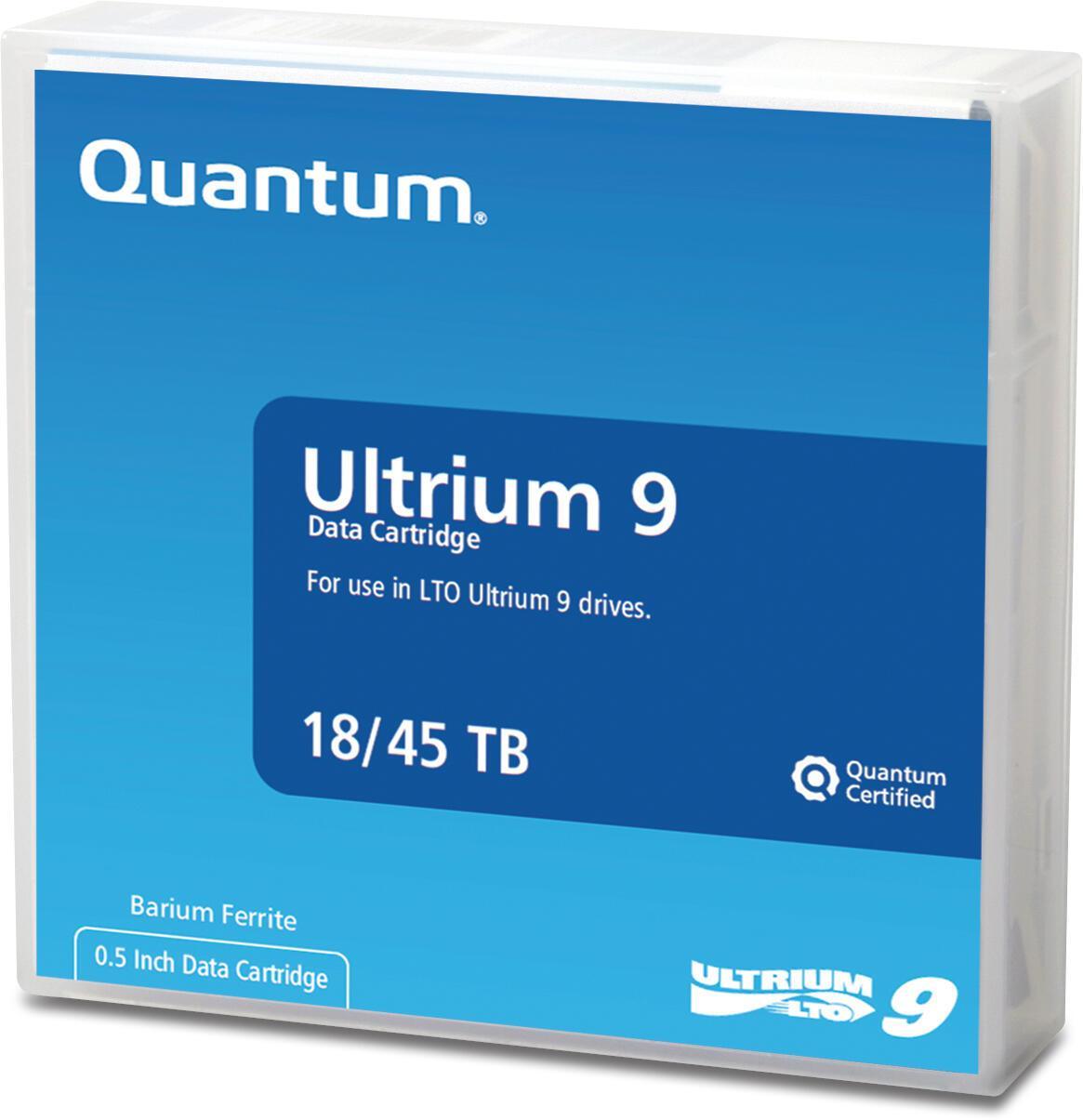 Aksesorë për Disqe Quantum LTO-9 Ultrium MR-L9MQN-01 / 18TB Native / 45TB Compressed – Gjelbër