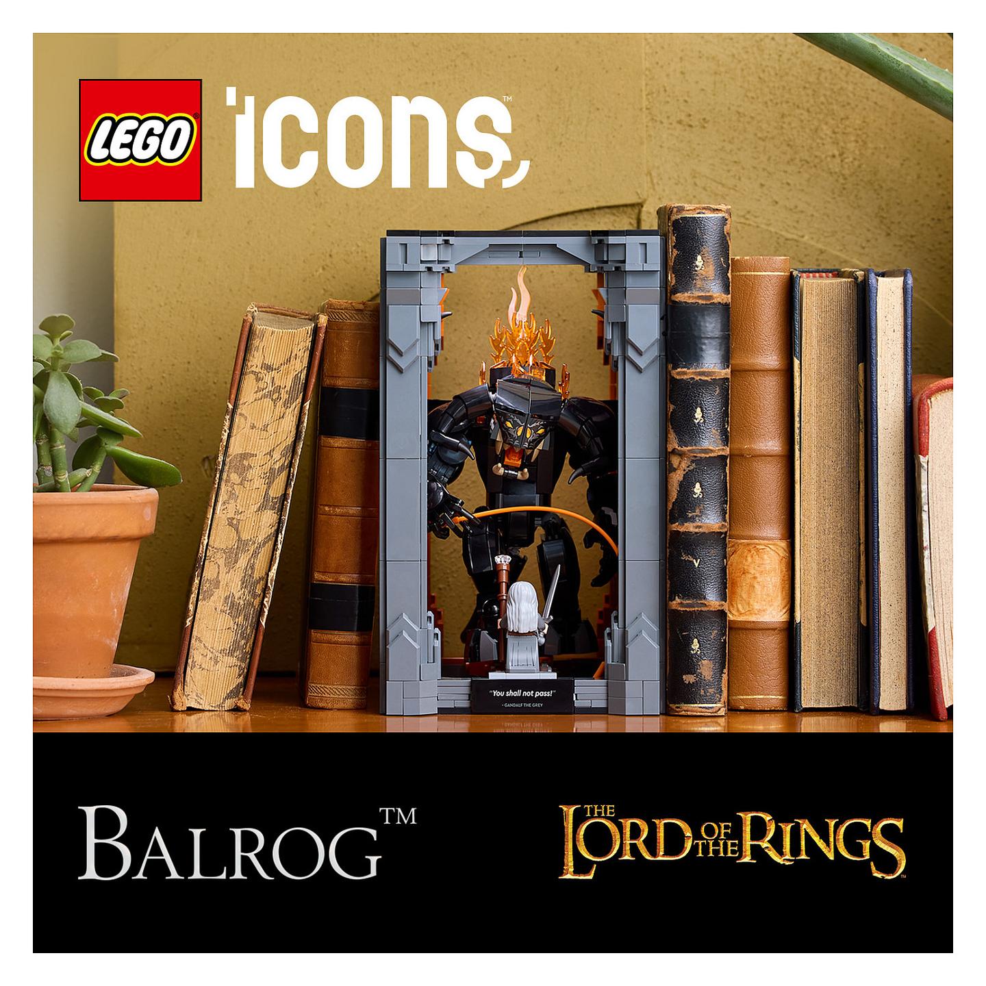 LEGO Icons The Lord of the Rings: Gandalf vs. Balrog 10367 - 36