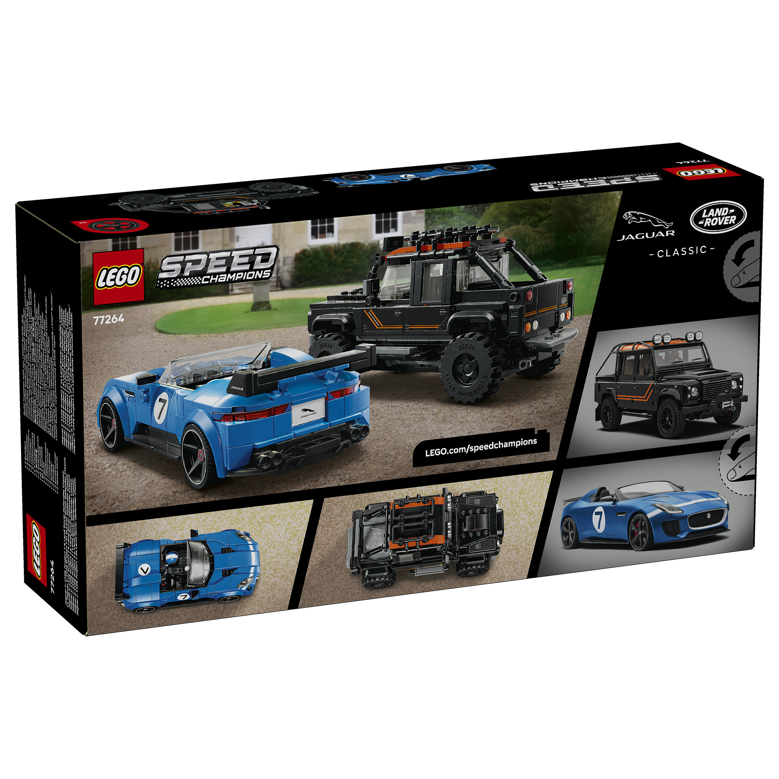 LEGO Speed Champions Jaguar Project 7 & Land Rover Defender - 11