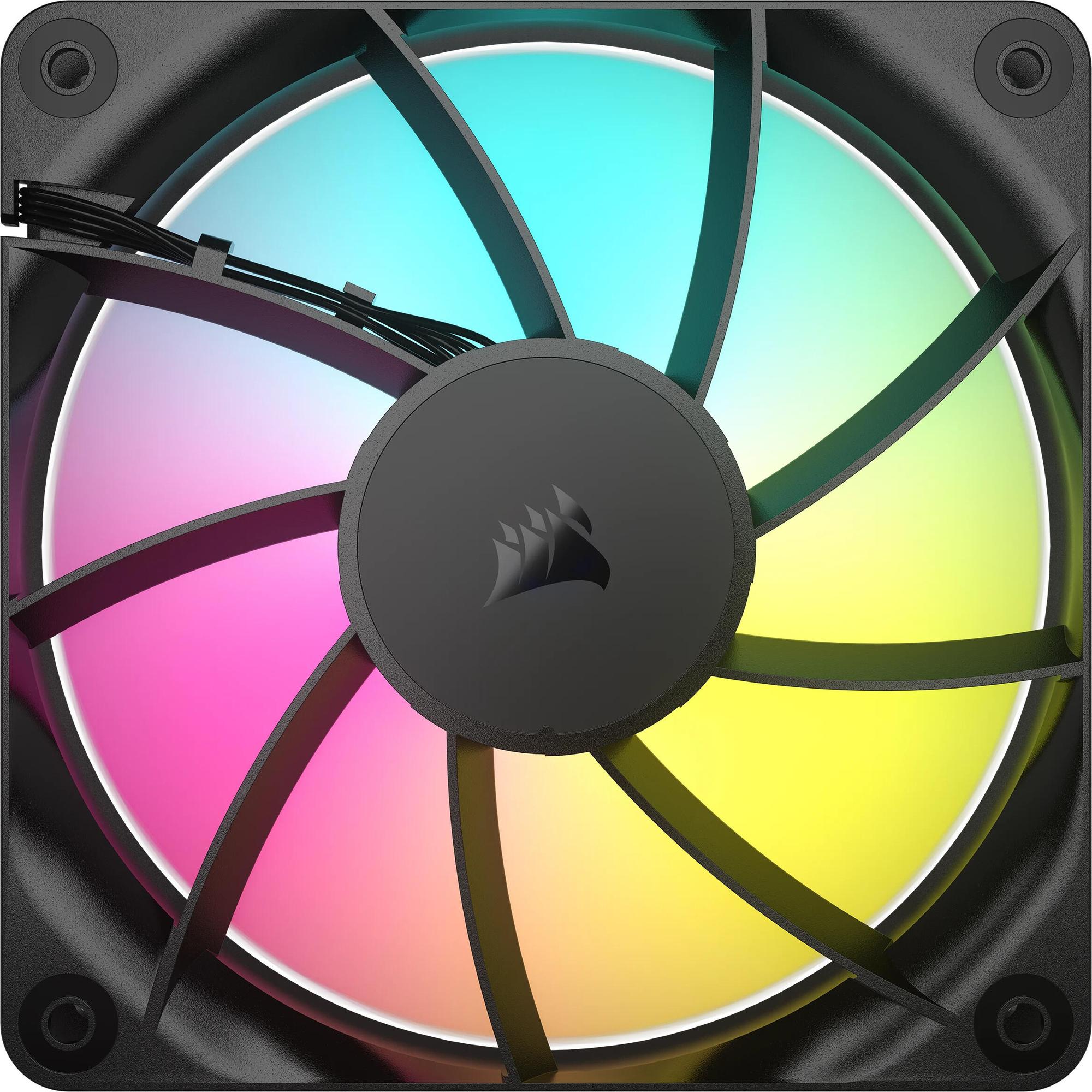 Ftohës për Kasë Corsair RS120 ARGB / 120mm / 420-2100 RPM / CO-9050180-WW – Zezë - 4
