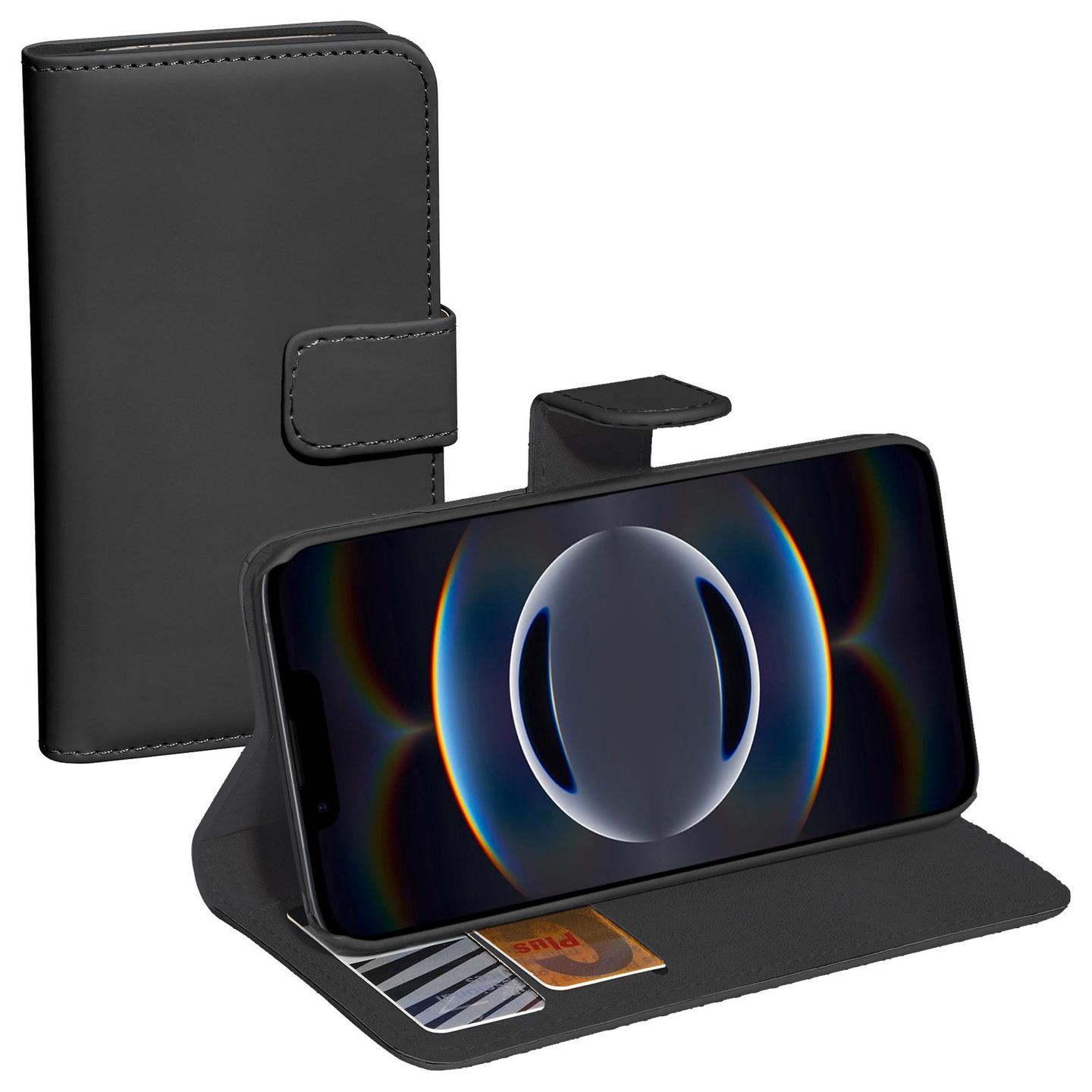Aksesorë për telefon PEDEA 501600035 / Book Cover Classic / Stand / Card Slot / iPhone 17e - Zezë - 3