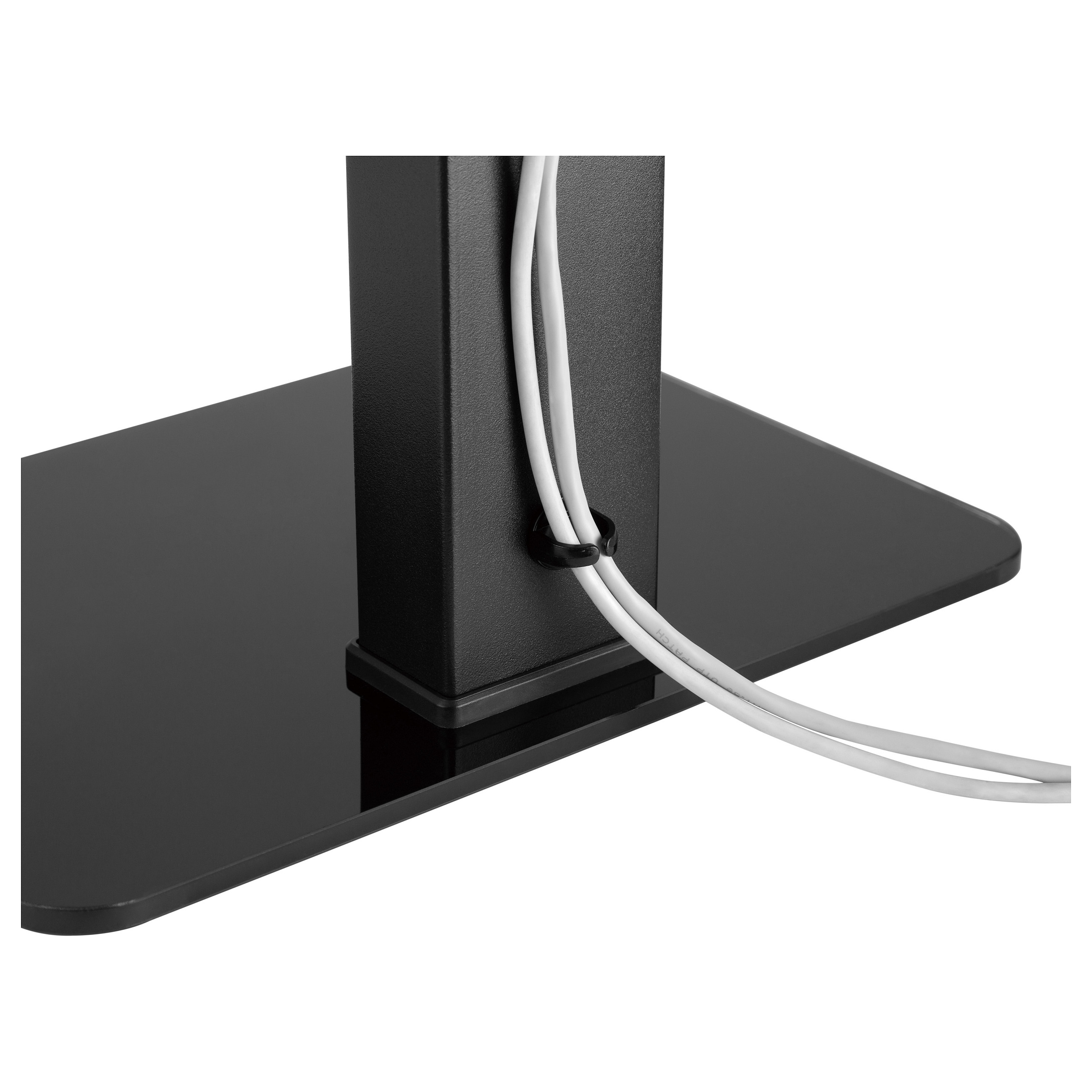 Mbajtëse për TV EQUIP / 37″–70″ / deri në 40 kg / Lartësi e rregullueshme / e Rrotullueshme - Zezë - 5