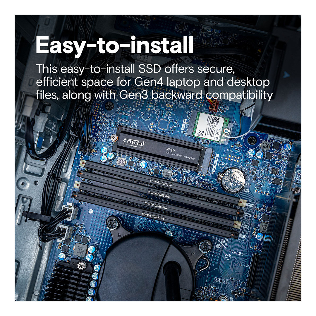 SSD e Brendshme Crucial P310 / 1TB / M.2 2280 / PCIe 4.0 x4 NVMe 2.0 - 5