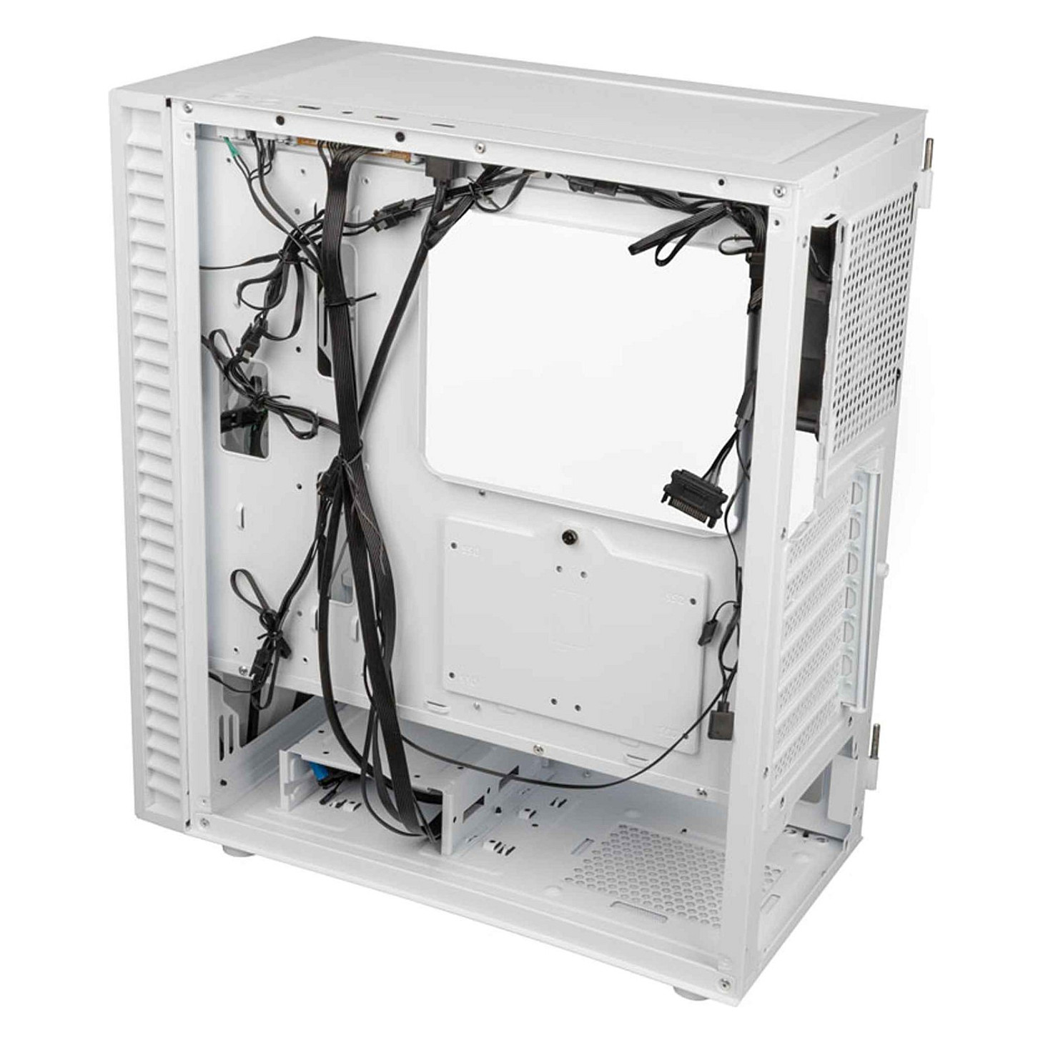 Kasë PC Kolink Observatory HF Glass ARGB / Midi Tower / ATX / 6x 120/140mm ARGB Fan / Tempered Glass - Bardhë - 7