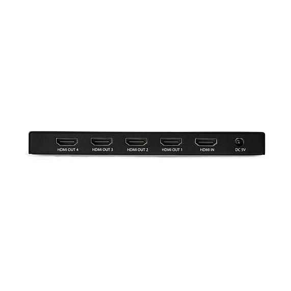 Splitter HDMI StarTech.com ST124HD202, 1 hyrje HDMI në 4 dalje HDMI, HDMI 2.0, 4K 60Hz, HDR, Audio 7.1 - Zezë - 5