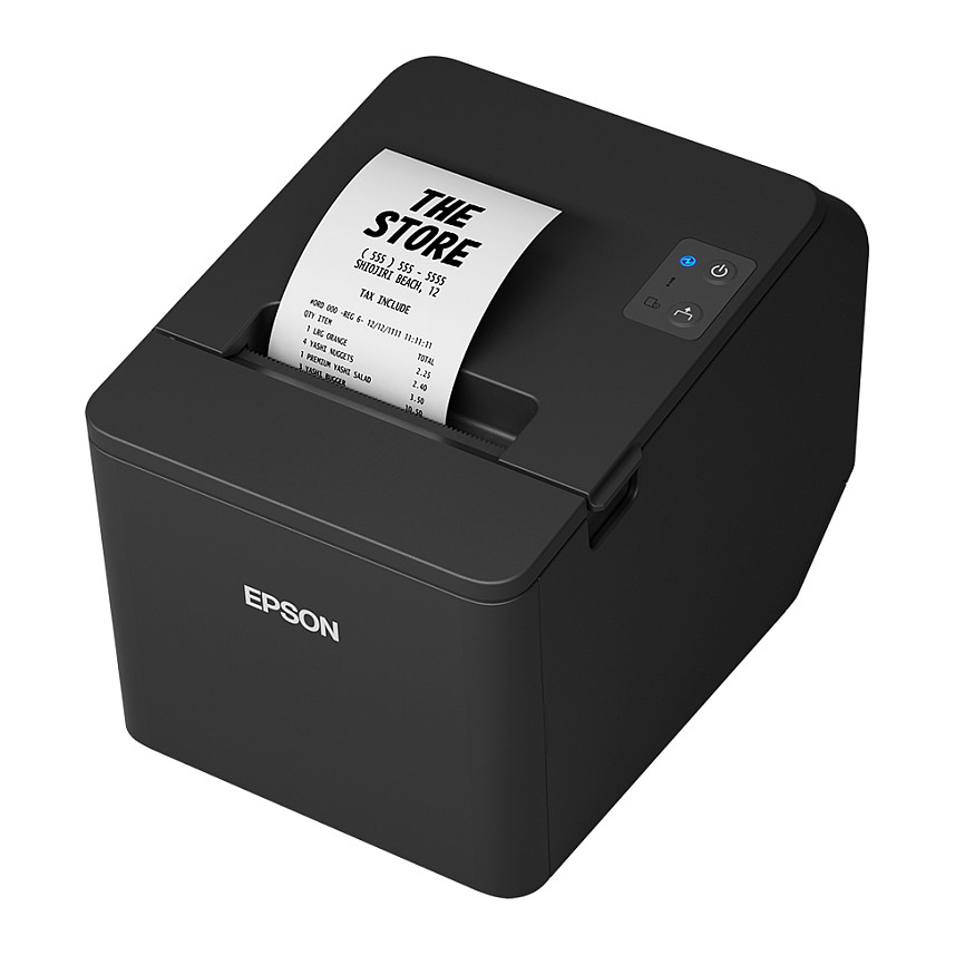 Printer Termal Epson TM-T20IV / Për Fatura / 203x203 DPI / 250mm/sek / USB+RS-232+Ethernet – Zezë - 5